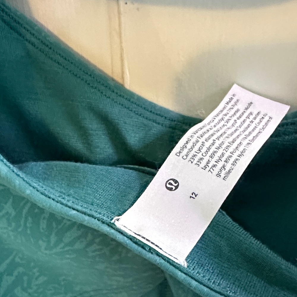 lululemon Everlux Cutout Train Bra* Medium Support B/C Cup - Picture 4 of 7